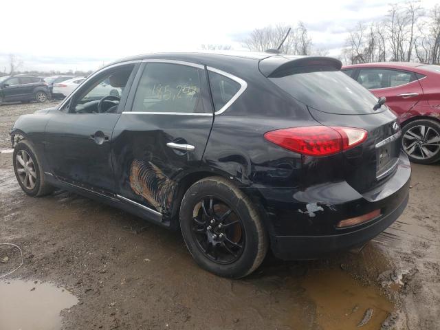 JNKAJ09F98M352165 - 2008 INFINITI EX35 BASE Սև լուսանկար 2