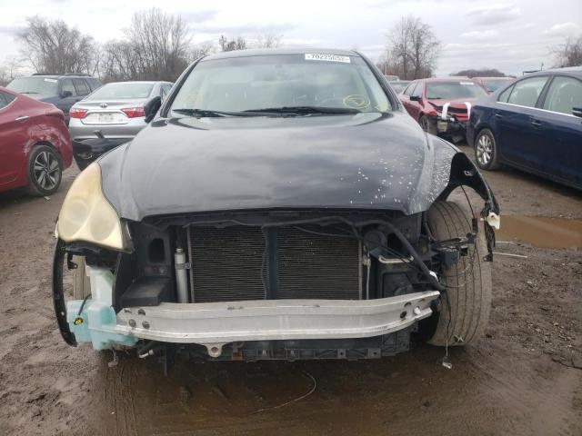 JNKAJ09F98M352165 - 2008 INFINITI EX35 BASE Սև լուսանկար 5