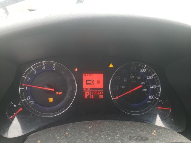 JNKAJ09F98M352165 - 2008 INFINITI EX35 BASE Սև լուսանկար 9