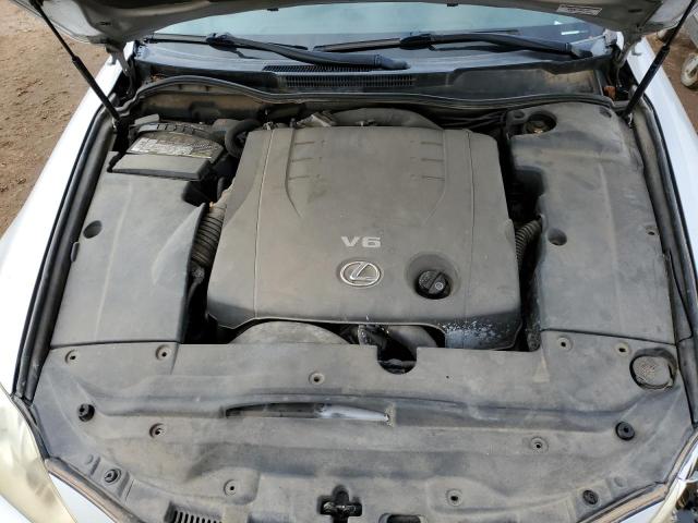 JTHBK262862006616 - 2006 LEXUS IS 250 SILVER photo 11