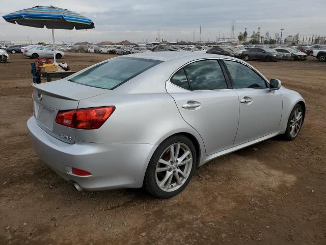 JTHBK262862006616 - 2006 LEXUS IS 250 SILVER photo 3