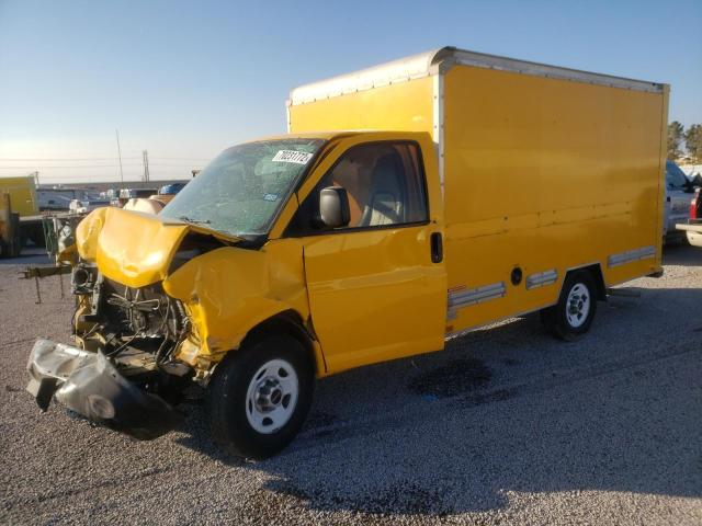 1GD072CA7E1908213 - 2014 GMC SAVANA CUT YELLOW photo 1