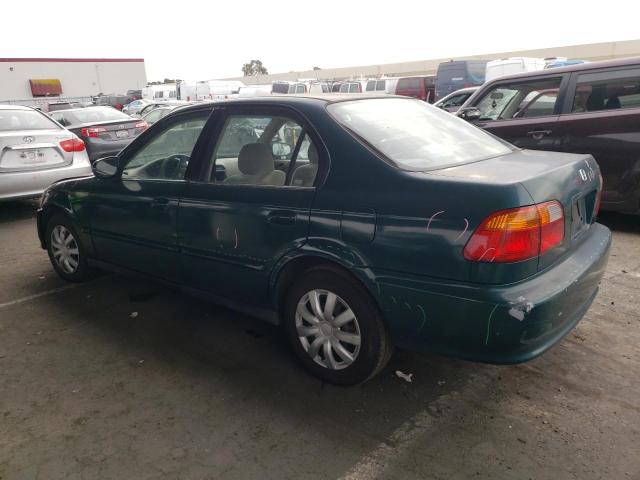 2HGEJ6616XH515064 - 1999 HONDA CIVIC BASE GREEN photo 3