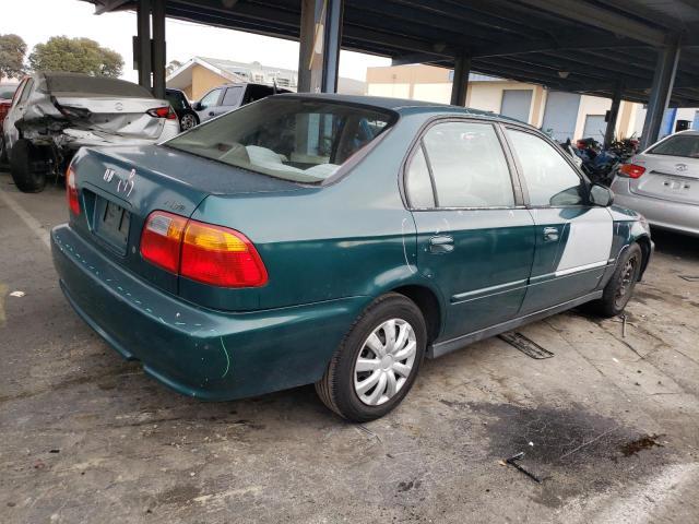 2HGEJ6616XH515064 - 1999 HONDA CIVIC BASE GREEN photo 4