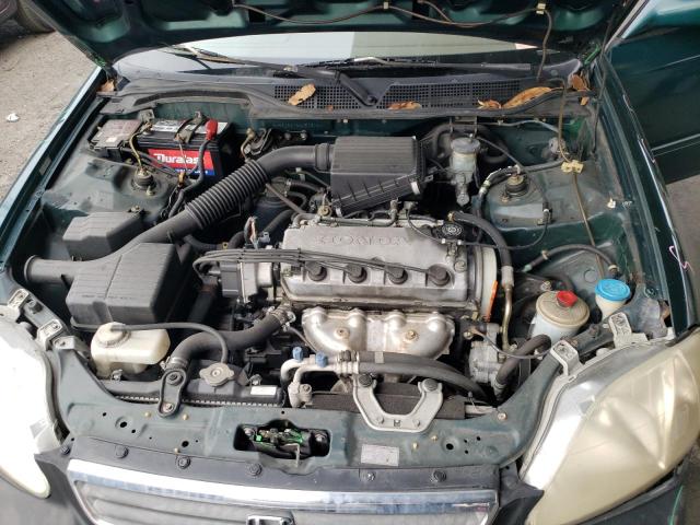 2HGEJ6616XH515064 - 1999 HONDA CIVIC BASE GREEN photo 7