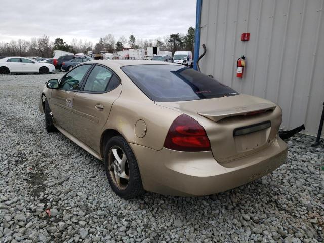 2G2WR524541189773 - 2004 PONTIAC GRAND PRIX თაფლისფერი ფოტო 3