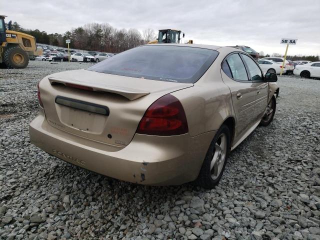 2G2WR524541189773 - 2004 PONTIAC GRAND PRIX თაფლისფერი ფოტო 4