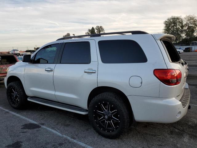 5TDZY67A58S015250 - 2008 TOYOTA SEQUOIA PL WHITE photo 2