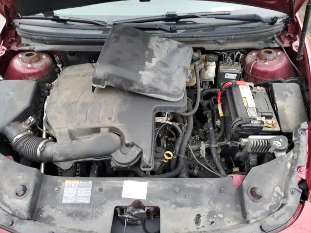 1G1ZE5E16BF315692 - 2011 CHEVROLET MALIBU LTZ წითელი ფოტო 11