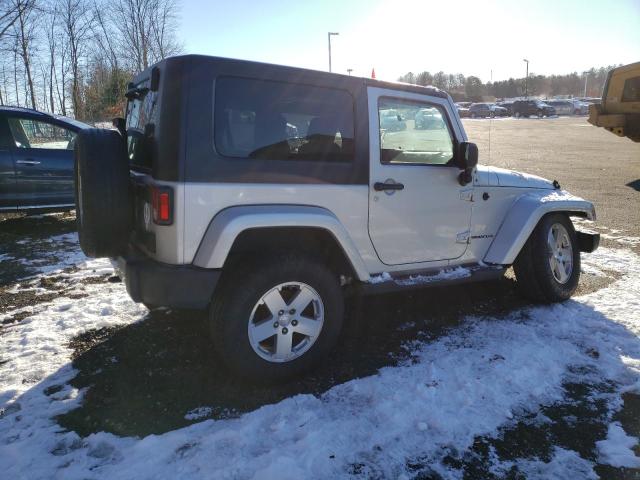 1J4FA54118L543157 - 2008 JEEP WRANGLER S SILVER photo 3