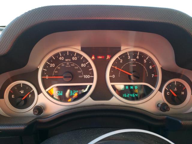 1J4FA54118L543157 - 2008 JEEP WRANGLER S SILVER photo 9