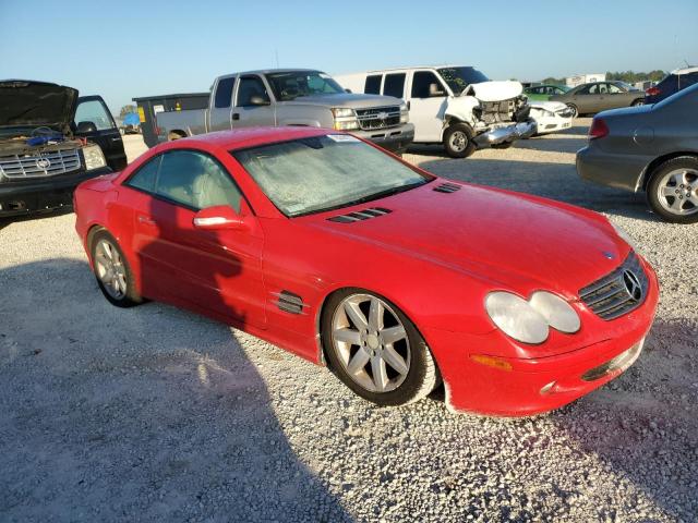 WDBSK75F73F032680 - 2003 MERCEDES-BENZ SL 500R RED photo 4