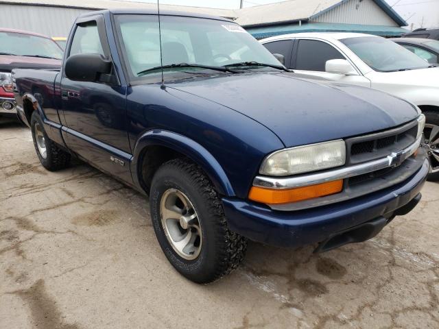 1GCCS14H638125362 - 2003 CHEVROLET S TRUCK S1 BLUE photo 4