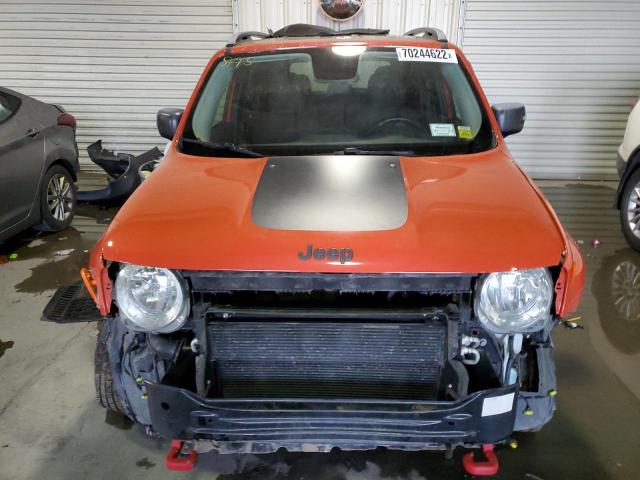 ZACCJBCT0FPB56006 - 2015 JEEP RENEGADE T ORANGE photo 11