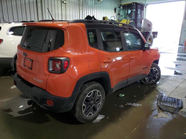 ZACCJBCT0FPB56006 - 2015 JEEP RENEGADE T ORANGE photo 3