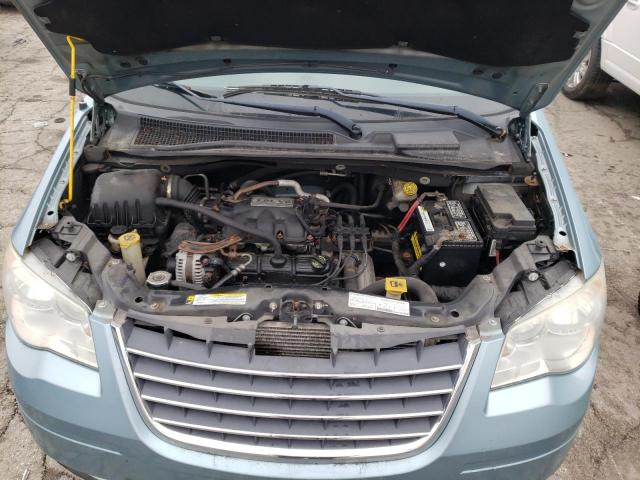 2A8HR54P28R639455 - 2008 CHRYSLER TOWN AND C BLUE photo 12