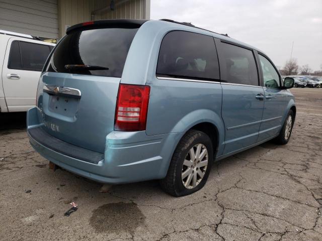 2A8HR54P28R639455 - 2008 CHRYSLER TOWN AND C BLUE photo 3