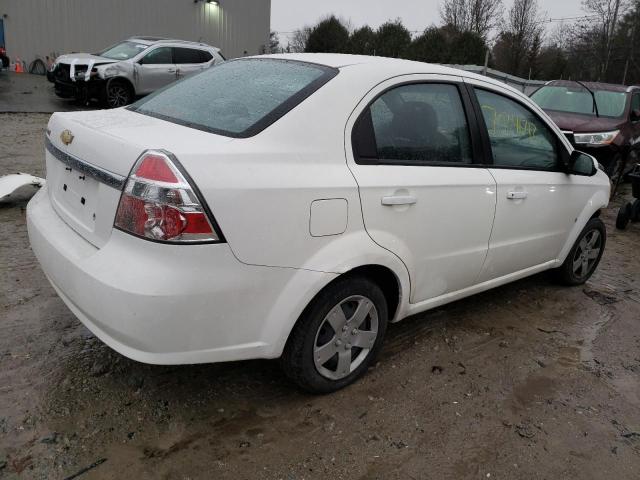 KL1TD56E09B349833 - 2009 CHEVROLET AVEO LS 白色 照片 3
