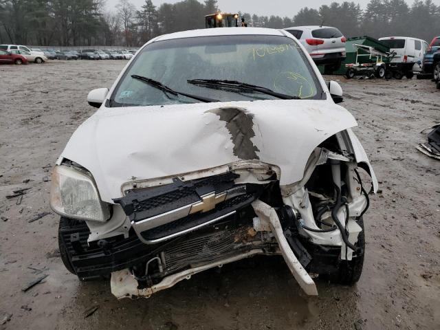 KL1TD56E09B349833 - 2009 CHEVROLET AVEO LS 白色 照片 5