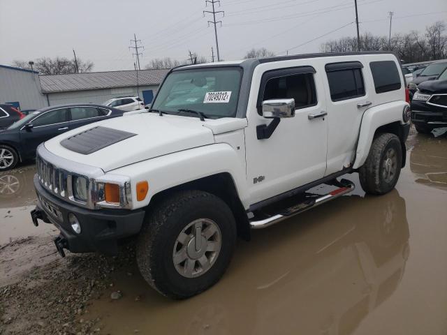5GTDN13E378167182 - 2007 HUMMER H3 WHITE photo 1
