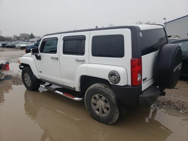 5GTDN13E378167182 - 2007 HUMMER H3 WHITE photo 2