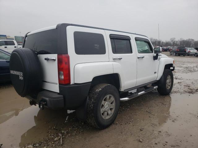 5GTDN13E378167182 - 2007 HUMMER H3 WHITE photo 3