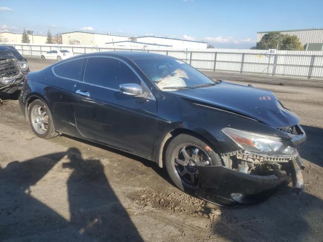 1HGCS12809A001741 - 2009 HONDA ACCORD EXL BLACK photo 4