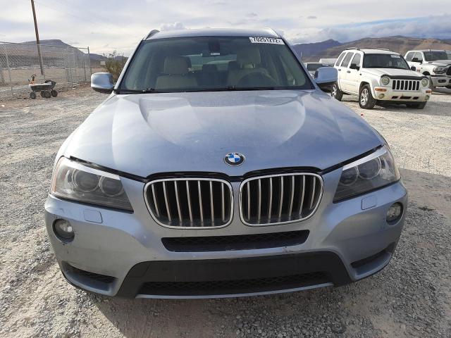 5UXWX7C51CL975937 - 2012 BMW X3 XDRIVE3 SILVER photo 5