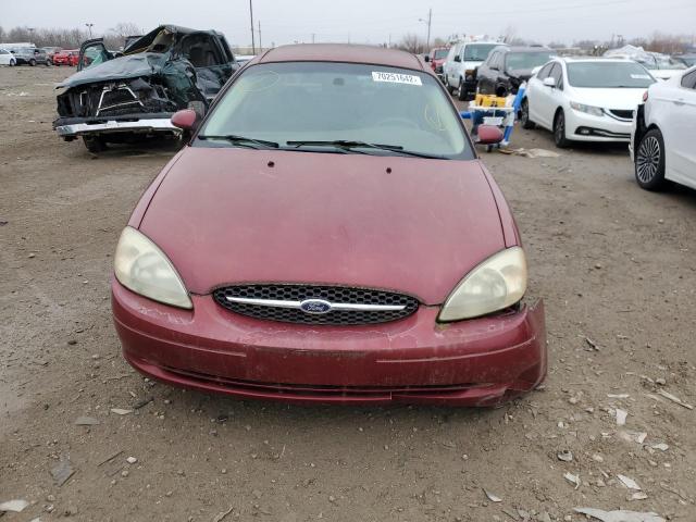 1FAFP55293G230845 - 2003 FORD TAURUS SES BURGUNDY photo 5