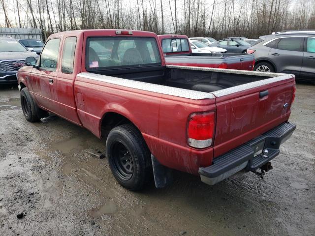 1FTYR14X4YPA40297 - 2000 FORD RANGER SUP RED photo 2