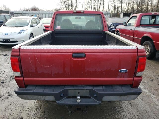 1FTYR14X4YPA40297 - 2000 FORD RANGER SUP RED photo 6