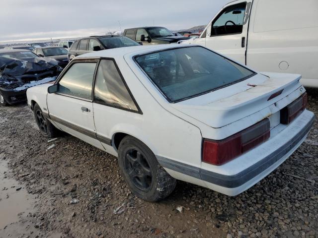 1FACP41MXMF126702 - 1991 FORD MUSTANG LX WHITE photo 2