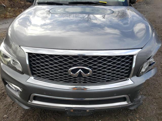 JN8AZ2NE6G9125900 - 2016 INFINITI QX80 GRAY photo 12