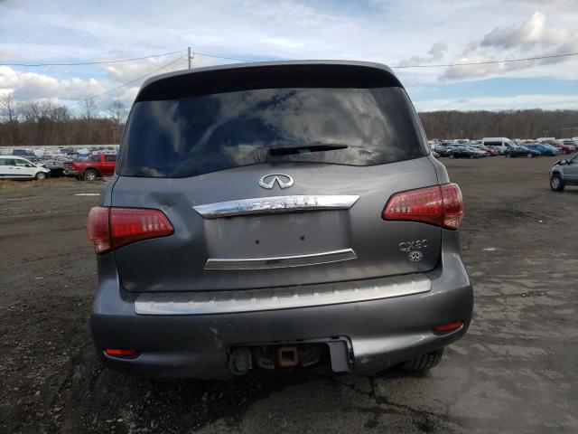 JN8AZ2NE6G9125900 - 2016 INFINITI QX80 GRAY photo 6