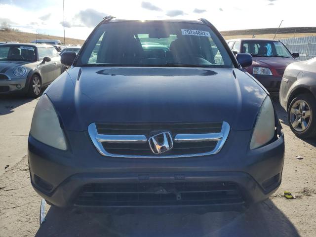 SHSRD78874U258739 - 2004 HONDA CR-V BLUE photo 5