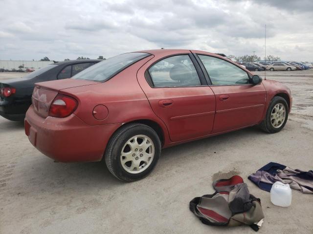 1B3ES56CX5D153162 - 2005 DODGE NEON SXT BURGUNDY photo 3