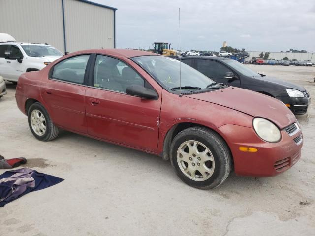 1B3ES56CX5D153162 - 2005 DODGE NEON SXT BURGUNDY photo 4