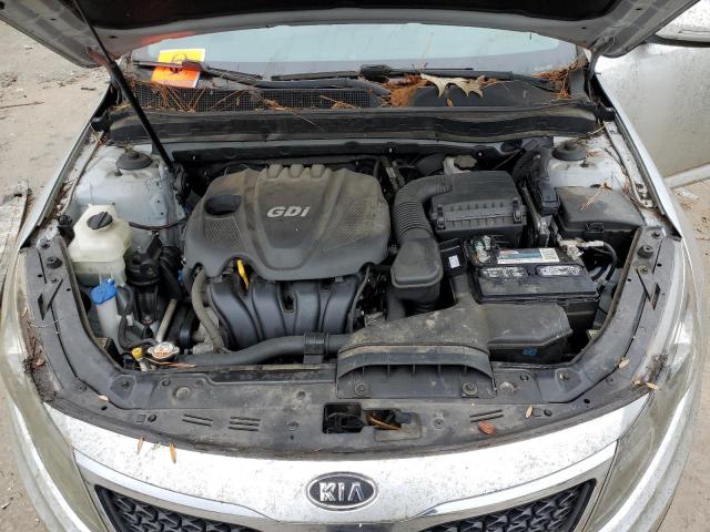 KNAGM4A79C5277840 - 2012 KIA OPTIMA SILVER photo 11