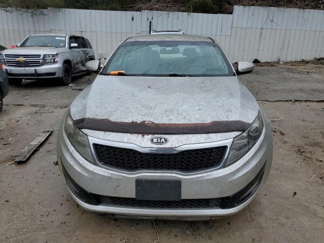 KNAGM4A79C5277840 - 2012 KIA OPTIMA SILVER photo 5