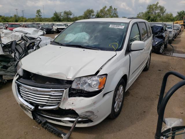 2C4RC1BG0DR742876 - 2013 CHRYSLER TOWN & COU WHITE photo 2