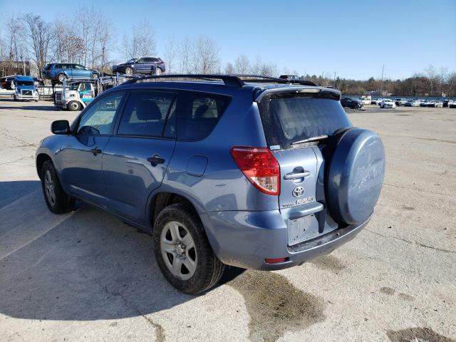 JTMBD33V685201292 - 2008 TOYOTA RAV 4 BLUE photo 2