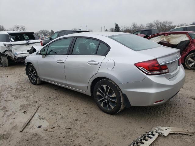 19XFB2F93DE072796 - 2013 HONDA CIVIC EXL Gümüş foto 2