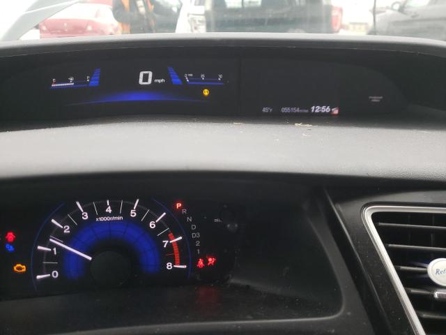 19XFB2F93DE072796 - 2013 HONDA CIVIC EXL Gümüş foto 9