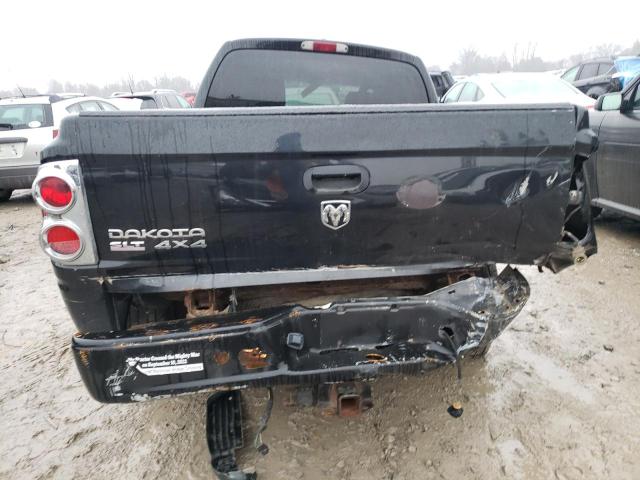 1D7HW48K67S181303 - 2007 DODGE DAKOTA QUA BLACK photo 6