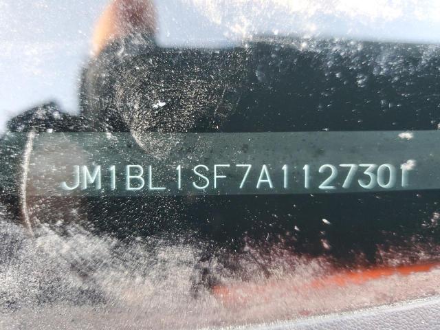 JM1BL1SF7A1127301 - 2010 MAZDA MAZDA3 GRAY photo 12