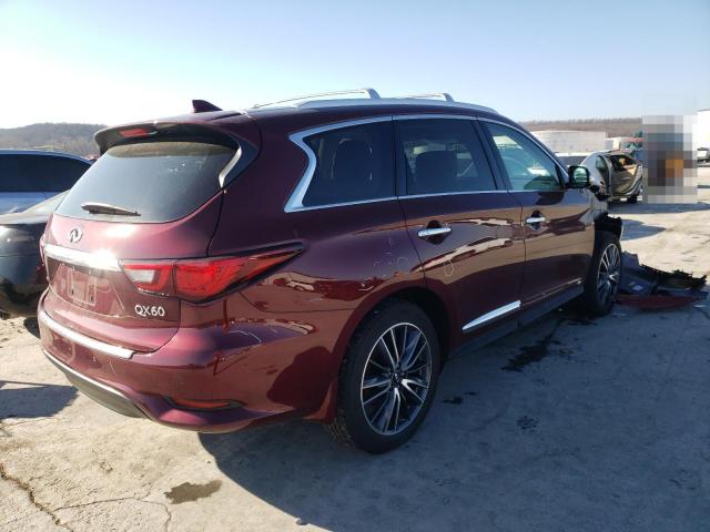 5N1DL0MM7KC533899 - 2019 INFINITI QX60 LUXE MAROON photo 4