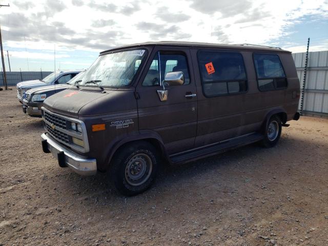 2GBEG25K3N4133017 - 1992 CHEVROLET G20 BROWN photo 1