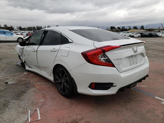 2HGFC2F87KH573178 - 2019 HONDA CIVIC SPOR 白色 照片 3