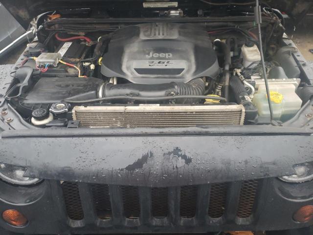 1C4AJWAG0CL284412 - 2012 JEEP WRANGLER S BLACK photo 11