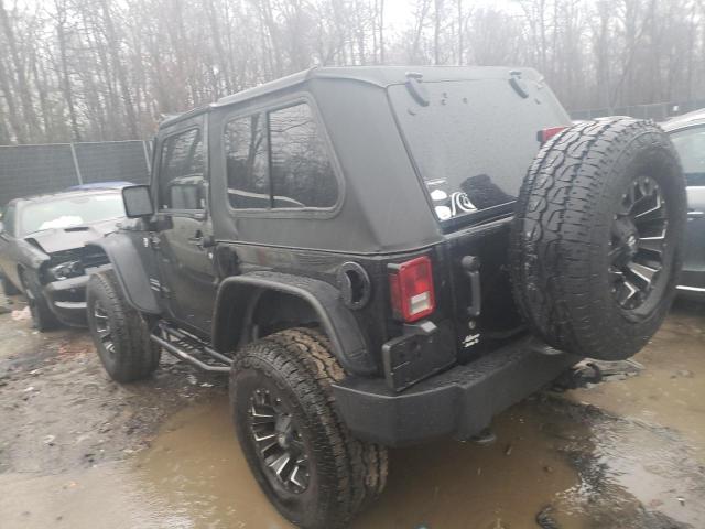 1C4AJWAG0CL284412 - 2012 JEEP WRANGLER S BLACK photo 2